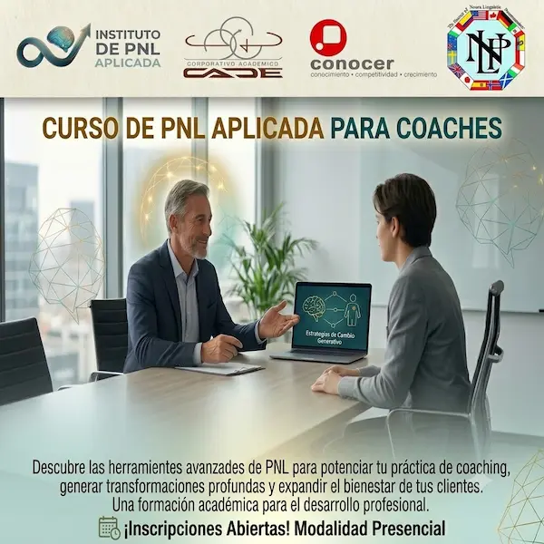 curso especializado para que los coaches aprendan a aplicar la PNL en su practica, curso con valor curricular y sistema de insginias digitales